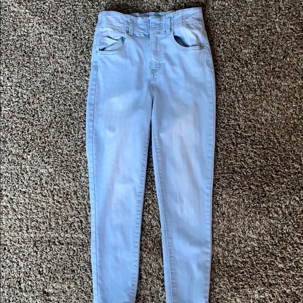 Light blue jeans